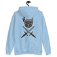 Sudadera bordada y estampada RZ SPAIN con capucha unisex