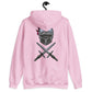 Sudadera bordada y estampada RZ SPAIN con capucha unisex