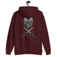 Sudadera bordada y estampada RZ SPAIN con capucha unisex