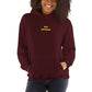 Sudadera bordada y estampada RZ SPAIN con capucha unisex