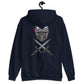 Sudadera bordada y estampada RZ SPAIN con capucha unisex
