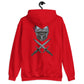 Sudadera bordada y estampada RZ SPAIN con capucha unisex