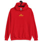 Sudadera bordada y estampada RZ SPAIN con capucha unisex