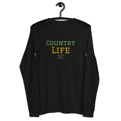 Camiseta Country Life RZ bordada, unisex
