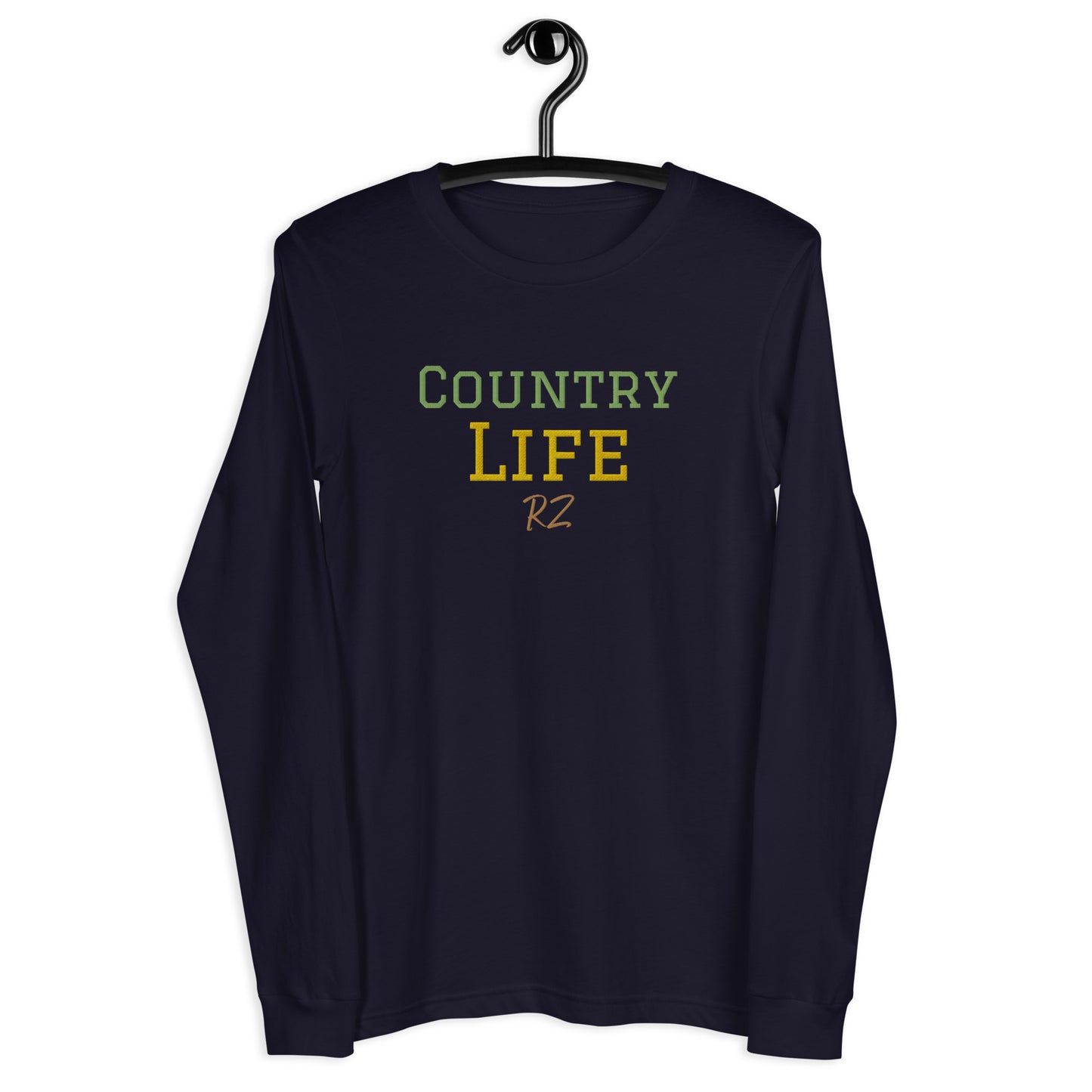 Camiseta Country Life RZ bordada, unisex