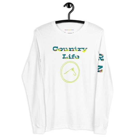 Camiseta Country Life RZ estampada, unisex