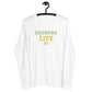Camiseta Country Life RZ bordada, unisex