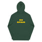 Sudadera estampada RZ SPAIN gruesa con capucha unisex