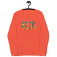 Sudadera raglán estampada RZ, unisex