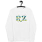 Sudadera raglán estampada RZ, unisex
