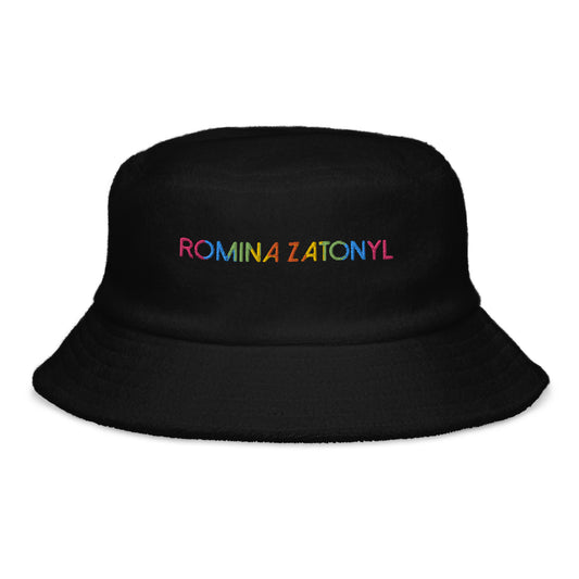 Gorro pescador de felpa, logo RZ bordada, unisex