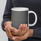 Taza blanca brillante RZ SPAIN