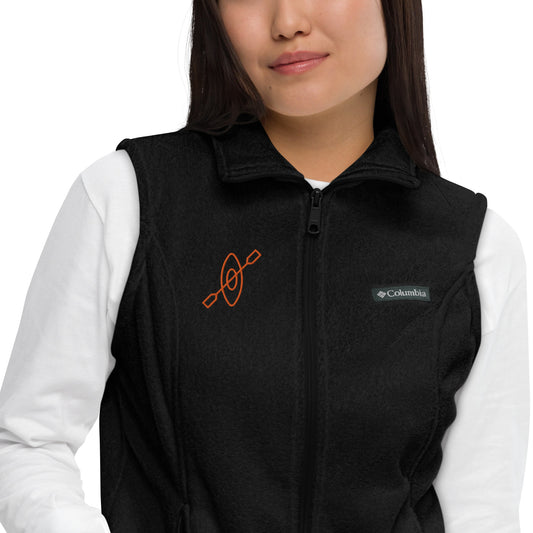 Chaqueta polar bordada Columbia, mujer