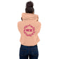 Sudadera corta RZ bordada y estampada
