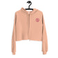 Sudadera corta RZ bordada y estampada