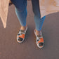 Zapatillas camuflada RZ de lona, mujer