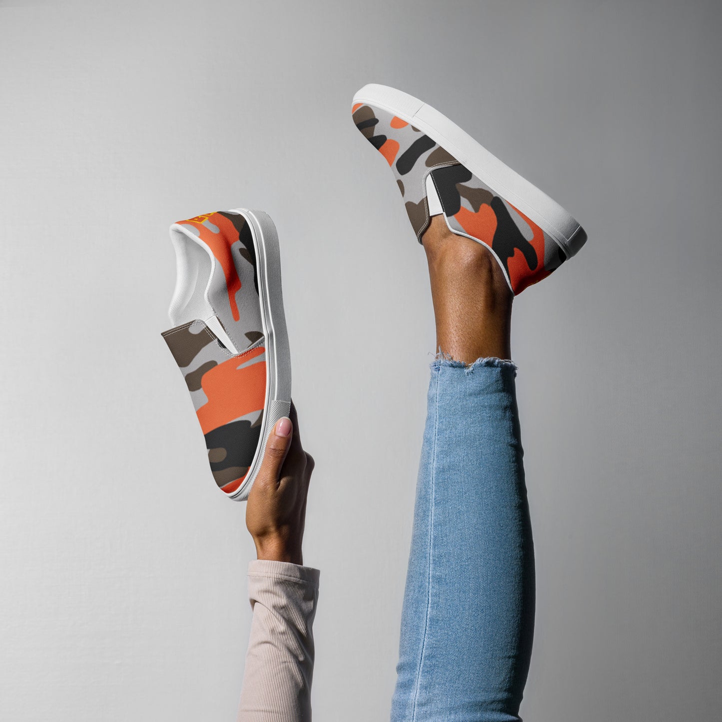 Zapatillas camuflada RZ de lona, mujer