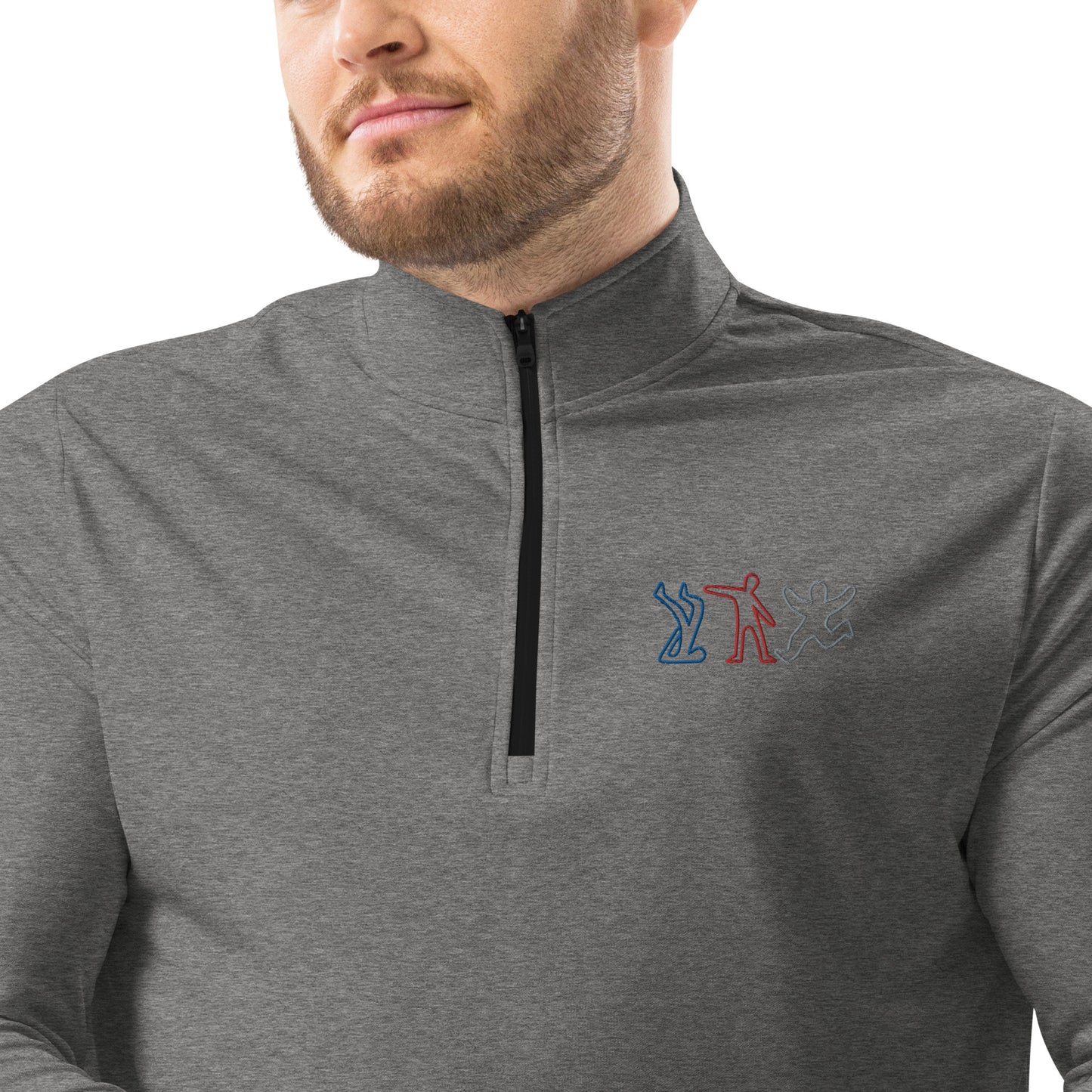 Sudadera Adidas bordada hombre