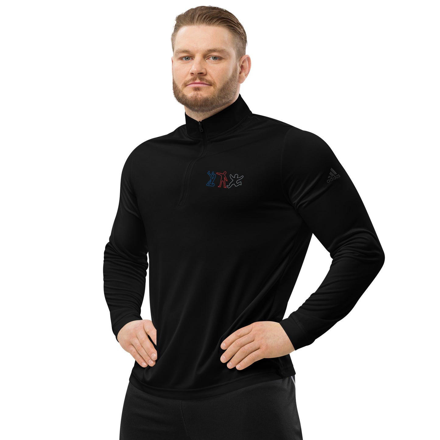 Sudadera Adidas bordada hombre