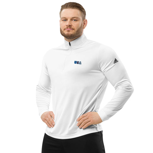 USA 3/4 zip sweatshirt