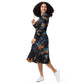 Vestido midi all over RZ