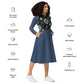 Vestido midi all over RZ