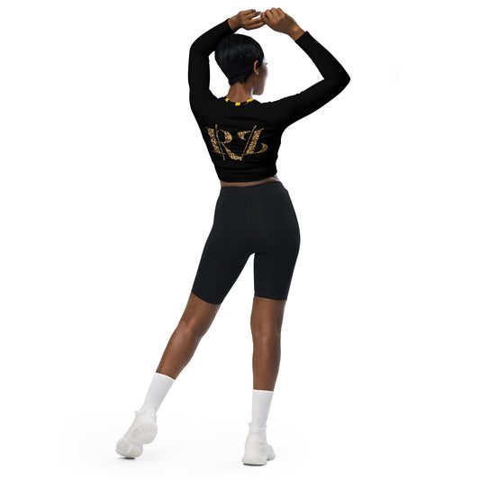 Crop top de poliéster RZ