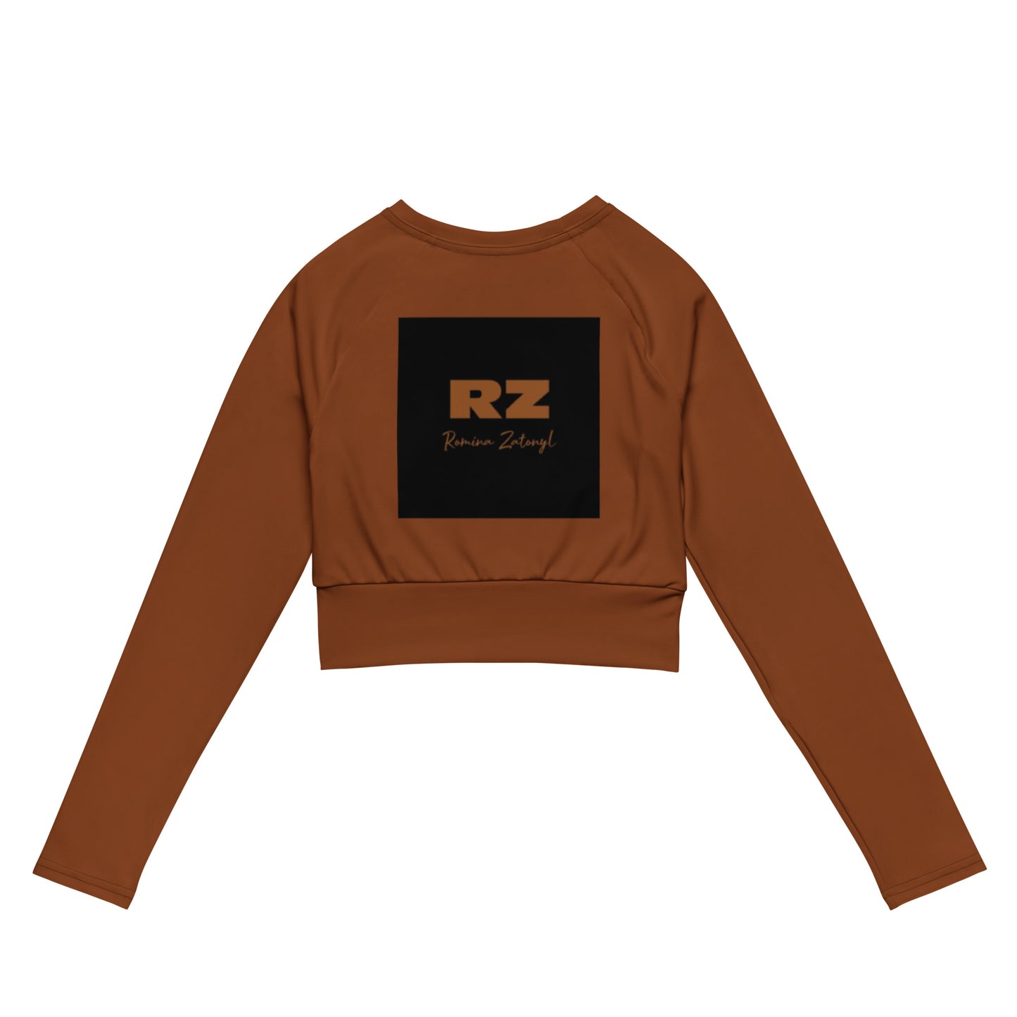 Crop top de poliéster RZ