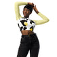 Crop top de poliéster RZ Leopard