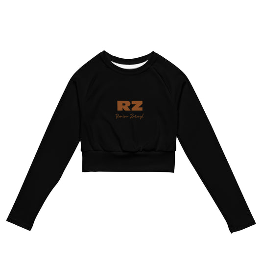 Crop top de poliéster RZ
