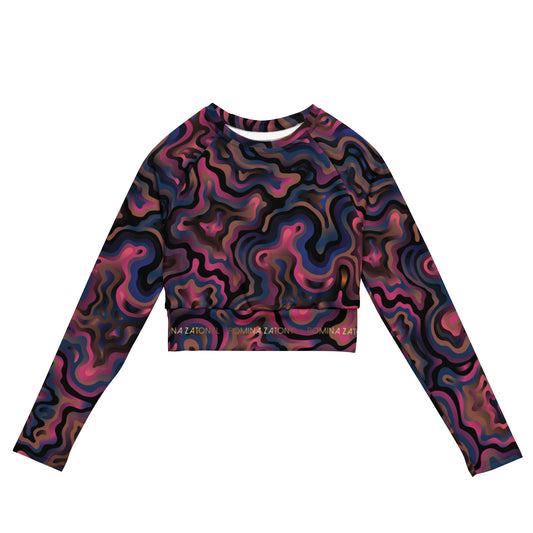 Crop top RZ de poliéster