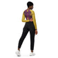 Crop top de poliéster RZ