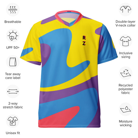 Camiseta de deporte reciclada unisex RZ