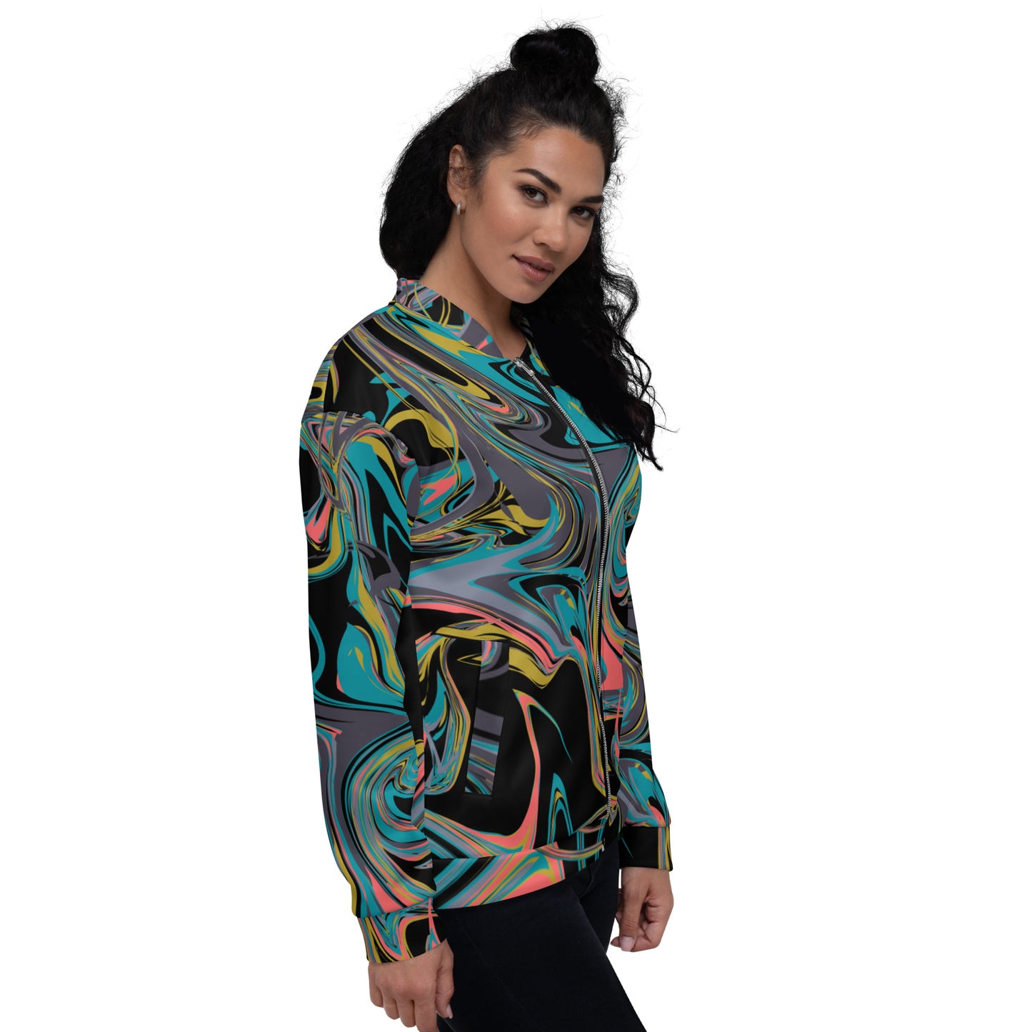 Chaqueta bomber all over unisex