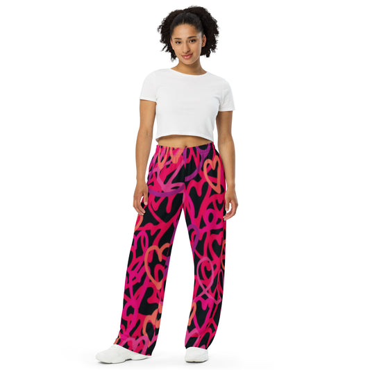 Pantalón ancho all over unisex RZ