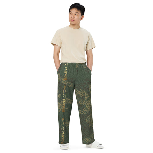 Pantalón RZ ancho all over unisex