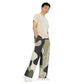 Pantalón ancho all over unisex RZ