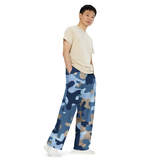 Pantalón ancho all over unisex RZ