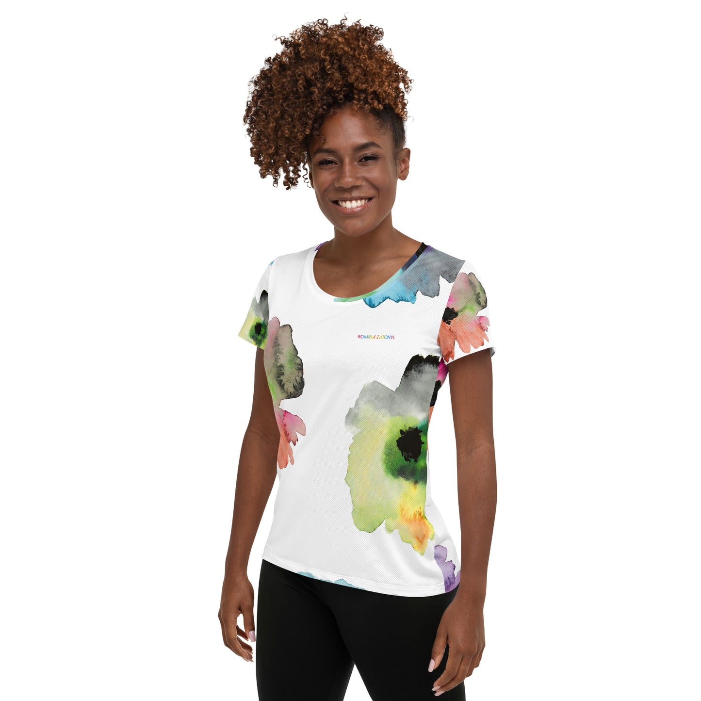 Camiseta deportiva mujer all over RZ