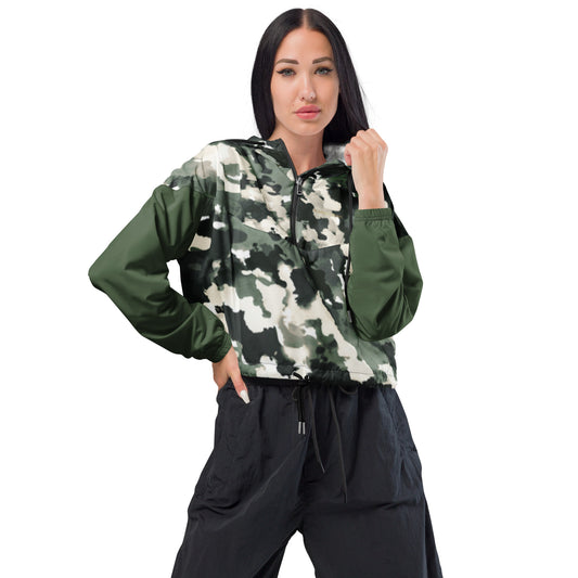 Cortavientos crop RZ camuflado
