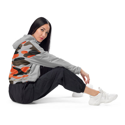 Cortavientos crop RZ camuflado
