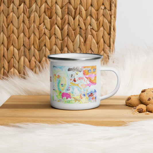 Taza esmaltada Desde el Génesis