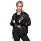 Chaqueta RZ bordada bomber piel vegana