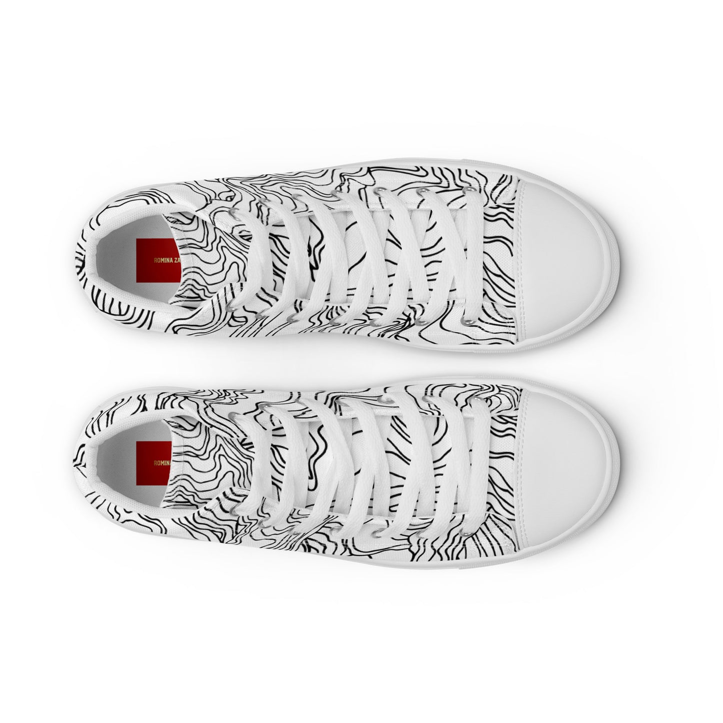 Zapatillas de lona de caña alta para hombre RZ