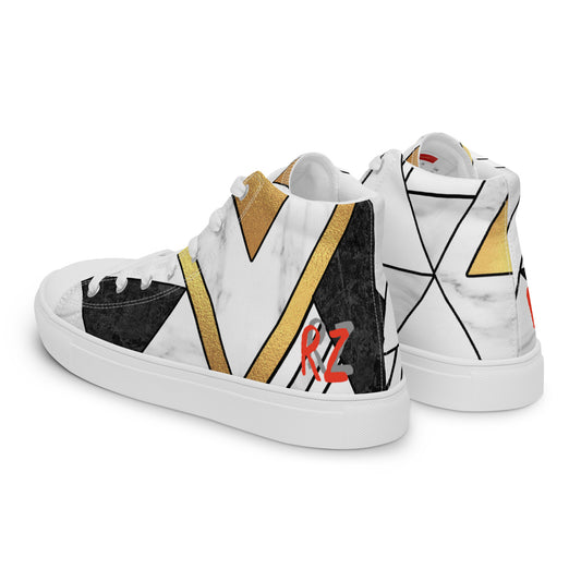 Zapatillas de lona de caña alta para hombre RZ