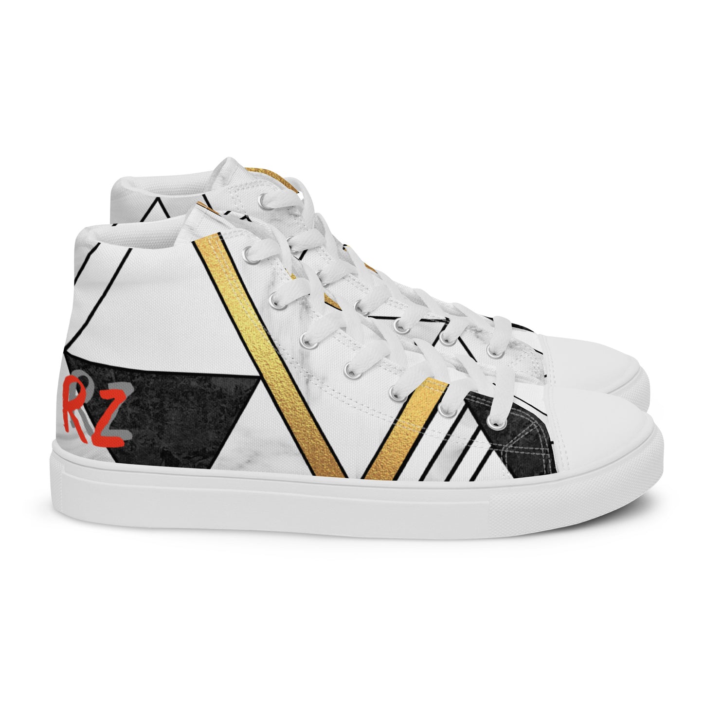 Zapatillas de lona de caña alta para hombre RZ
