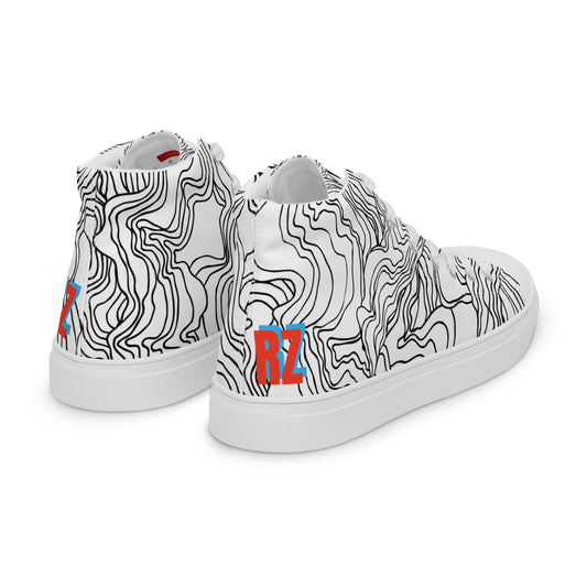 Zapatillas de lona de caña alta para hombre RZ
