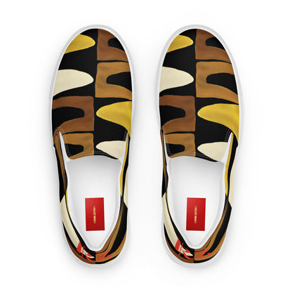 Zapatillas de lona sin cordones para hombre RZ