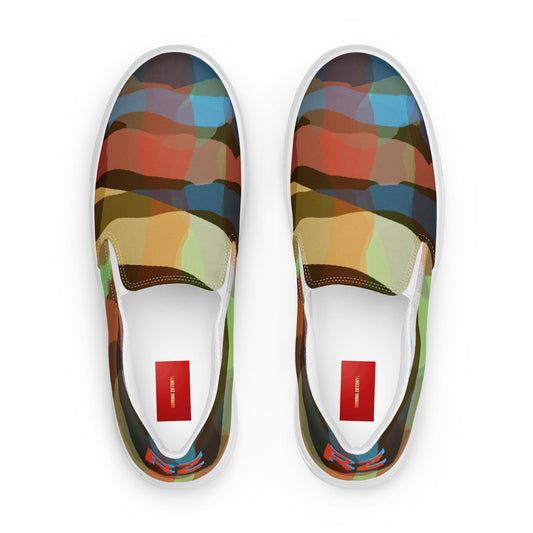 Zapatillas de lona sin cordones para hombre RZ