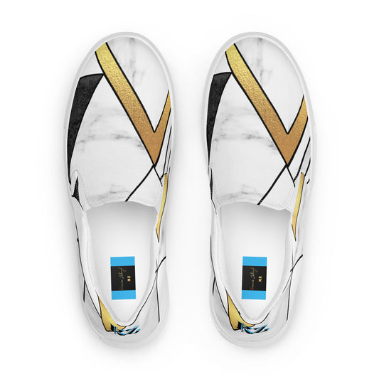 Zapatillas de lona sin cordones para hombre RZ